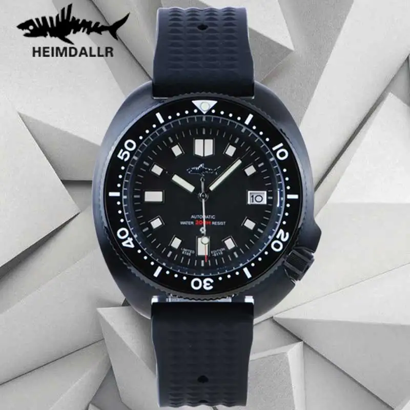 Heimdallr Japan NH35A Mechanical Watches Men New Automatic Wristwatch Super Luminous Sapphire Crystal 316L Steel Diver Watch Man
Heimdallr Japan NH35A Mechanical Watches Men New Automatic Wristwatch Super Luminous Sapphire Crystal 316L Steel Diver Watch Man