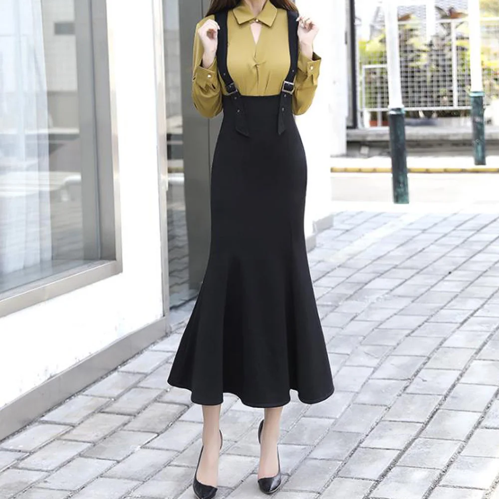 Sexy Women Mermaid Tail Long Skirt Hips Bodycon Suspender Skirt With Straps S-2XL
Sexy Women Mermaid Tail Long Skirt Hips Bodycon Suspender Skirt With Straps S-2XL