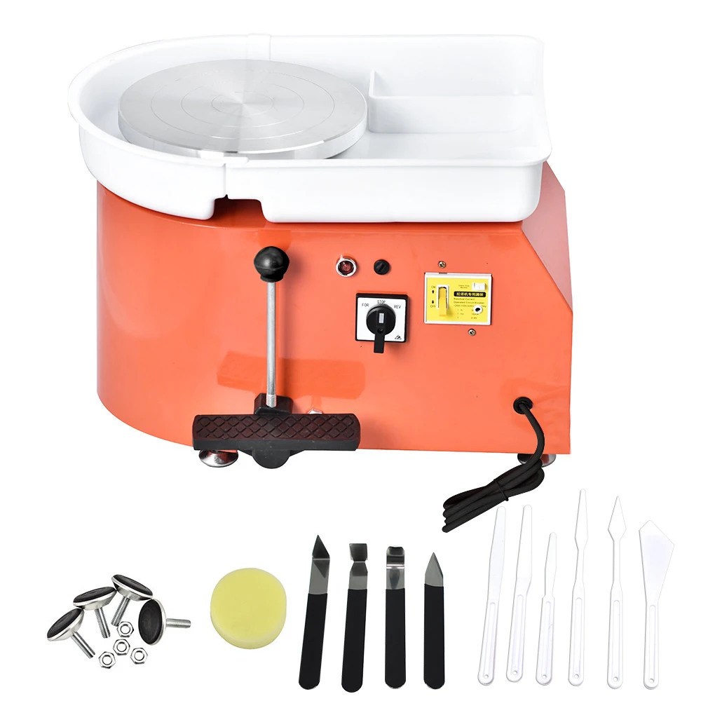 Pottery Machine 25CM 350W Turning Electric Pottery Wheel Machine DIY Ceramic Work Clay Art Craft Pottery Tool Kit US/EU in Stock
Pottery Machine 25CM 350W Turning Electric Pottery Wheel Machine DIY Ceramic Work Clay Art Craft Pottery Tool Kit US/EU in Stock