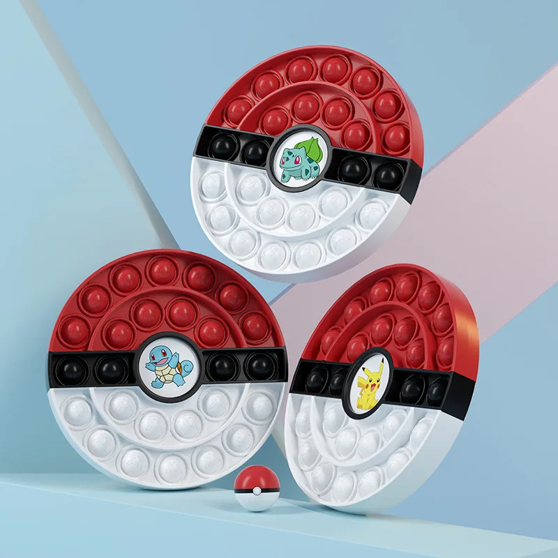 Pokemon Pokeball Push It Bubble Fidget Toys 13.5Cm Pikachu Stress Relief Toy Bulbasaur Squirtle Charizard Autism
Pokemon Pokeball Push It Bubble Fidget Toys 13.5Cm Pikachu Stress Relief Toy Bulbasaur Squirtle Charizard Autism