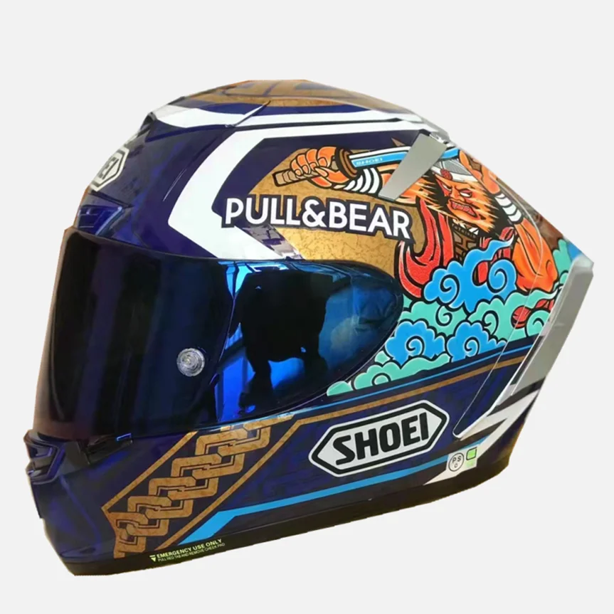 Full Face Motorcycle helmet X14 Marquez Motegi3 lucky cat2 anti-fog visor Riding Motocross Racing Motobike Helmet YA
Full Face Motorcycle helmet X14 Marquez Motegi3 lucky cat2 anti-fog visor Riding Motocross Racing Motobike Helmet YA
