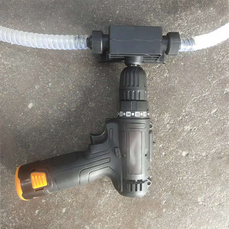 Electric Drill Drive Pump Oil Water Mini Self Priming Transfer Pump Portable Corrosion Resistant THIN889
Electric Drill Drive Pump Oil Water Mini Self Priming Transfer Pump Portable Corrosion Resistant THIN889