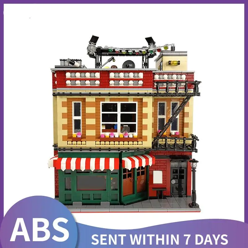 modular house Architecture central Perk Cafe Big-Bang Theory Model Building Block city constructor Bricks children's Toys
modular house Architecture central Perk Cafe Big-Bang Theory Model Building Block city constructor Bricks children's Toys