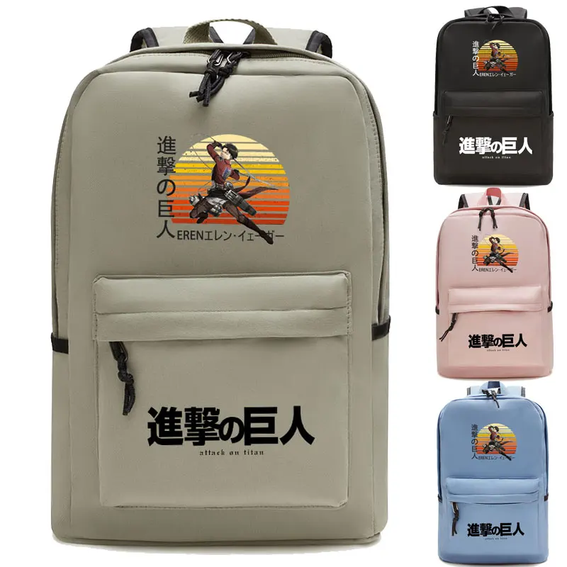 anime Attack on Titan Backpack Kids Boys Girls School Backpacks Men Women New Pattern Laptop Bags Students Book Rucksack
anime Attack on Titan Backpack Kids Boys Girls School Backpacks Men Women New Pattern Laptop Bags Students Book Rucksack