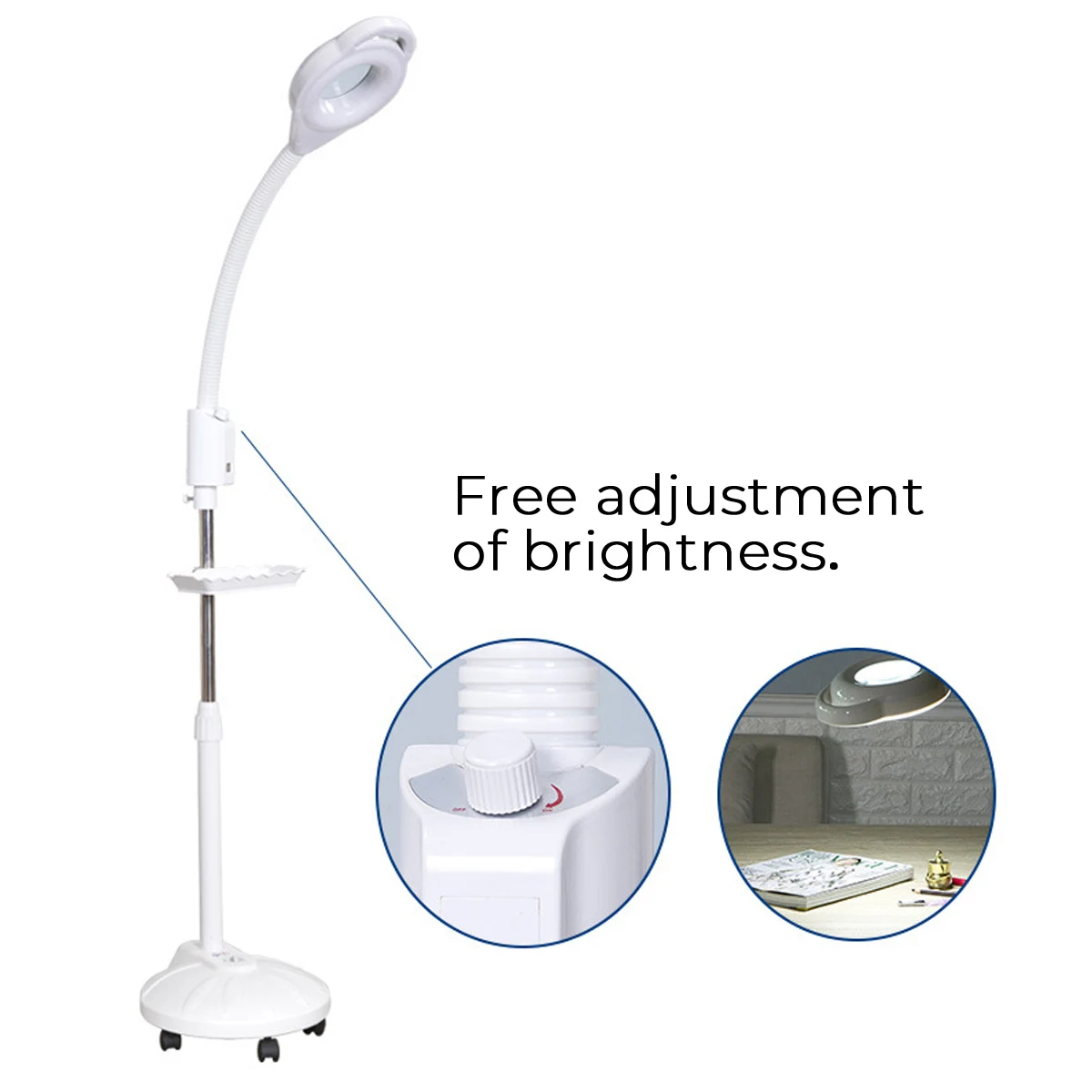 16X Diopter LED Magnifying Floor Stand Lamp Cold And Warm Ligth Magnifier Glass Len Facial Light Beauty Salon Nail Tattoo
16X Diopter LED Magnifying Floor Stand Lamp Cold And Warm Ligth Magnifier Glass Len Facial Light Beauty Salon Nail Tattoo