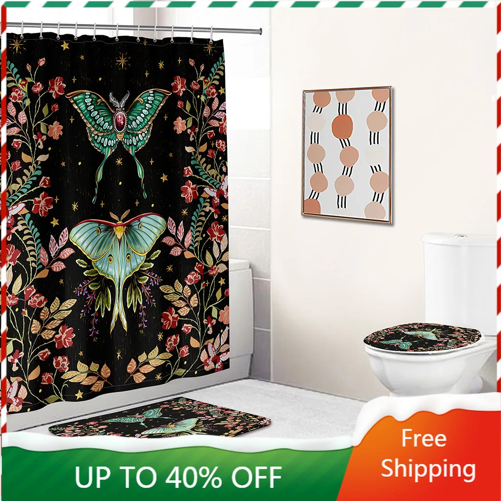Modern Simple Flower Shower Curtain Personalized Customized Shower Curtain Waterproof Cloth Cortina Infantil Bathroom Products
Modern Simple Flower Shower Curtain Personalized Customized Shower Curtain Waterproof Cloth Cortina Infantil Bathroom Products