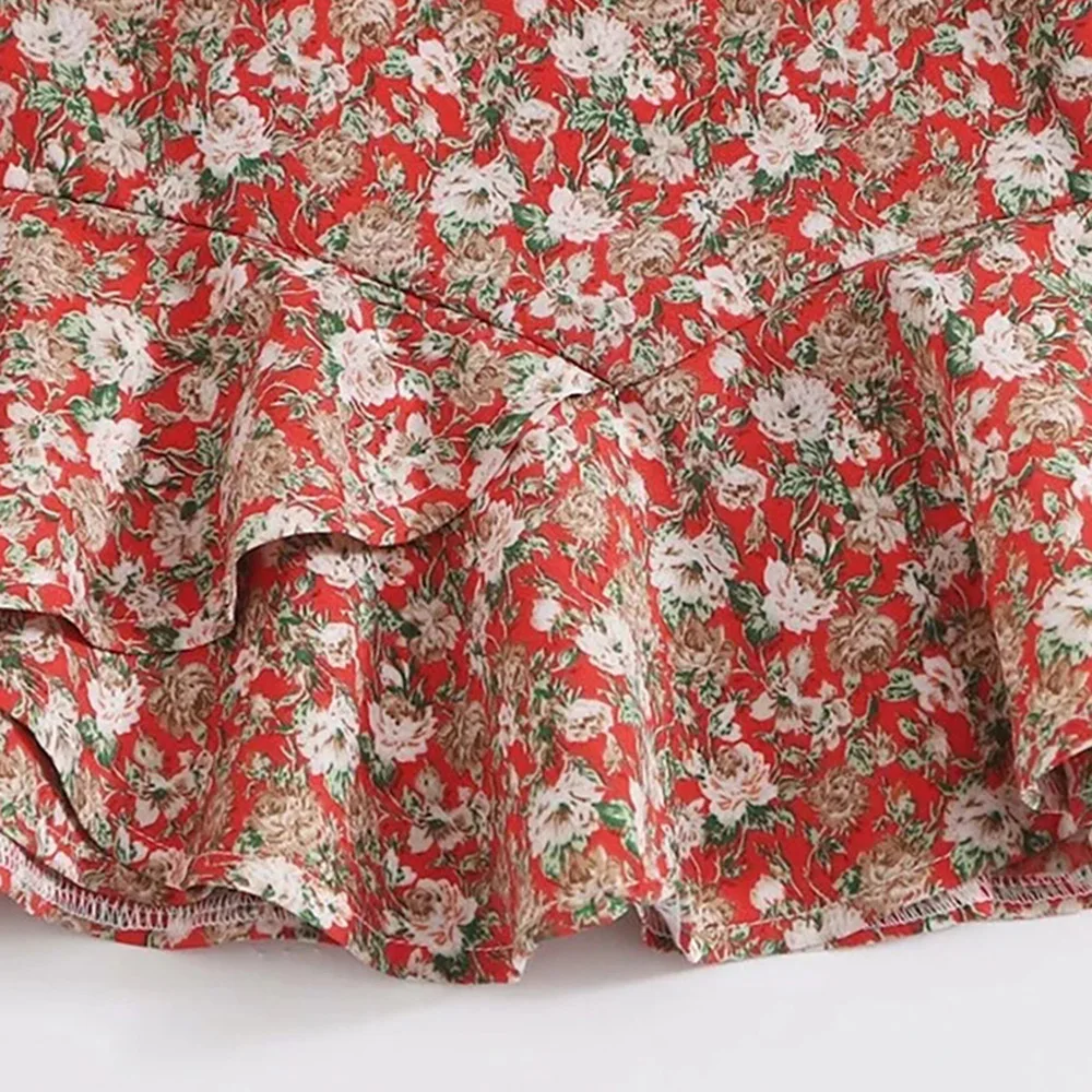 2021 Summer New Holiday Women's Floral Half-length Skirt Fungus Lotus Leaf Beach Chiffon Skirt Casual Print Ladies Short Skirt
2021 Summer New Holiday Women's Floral Half-length Skirt Fungus Lotus Leaf Beach Chiffon Skirt Casual Print Ladies Short Skirt