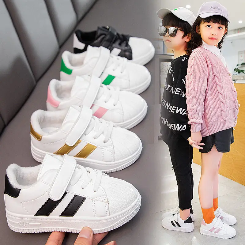 Childrens 2020 Autumn and Spring New Boys Shoes White Shoes Girls Casual Shoes Plus Fleece Shoes Elementary School Sneakers Kids
Childrens 2020 Autumn and Spring New Boys Shoes White Shoes Girls Casual Shoes Plus Fleece Shoes Elementary School Sneakers Kids