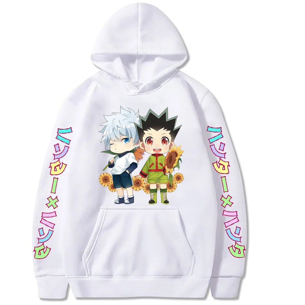 New Arrival HUNTER×HUNTER Print Cartoon Autumn And Winter Holiday Men/Women Fleece Hooded Streetwear Style Hoodies
New Arrival HUNTER×HUNTER Print Cartoon Autumn And Winter Holiday Men/Women Fleece Hooded Streetwear Style Hoodies