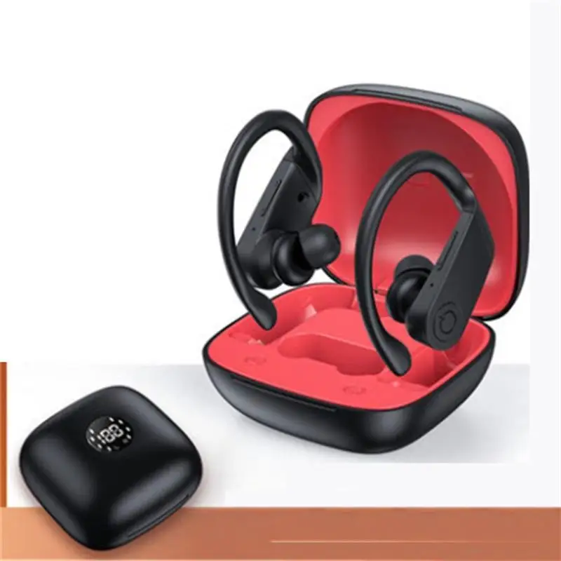 Wireless Bluetooth Earbuds TWS Digital Display Waterproof Headset Ear Hook With Charging Compartment
Wireless Bluetooth Earbuds TWS Digital Display Waterproof Headset Ear Hook With Charging Compartment