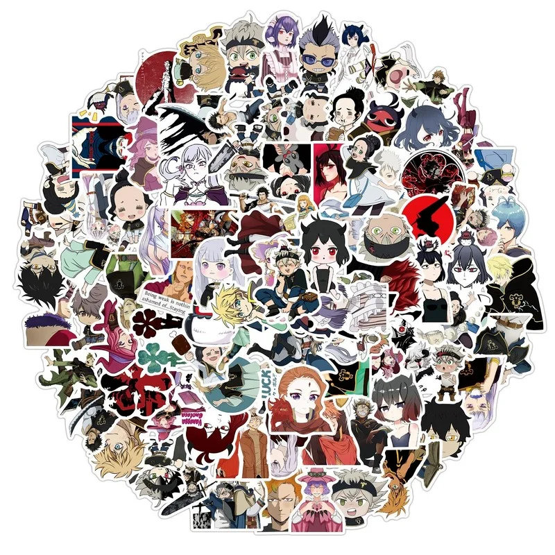 10/50/100pcs Black Clover Quarter Knights Card Anime Stickers Waterproof DIY Skateboard Guitar Laptop Bicycle Sticker Kids Toys
10/50/100pcs Black Clover Quarter Knights Card Anime Stickers Waterproof DIY Skateboard Guitar Laptop Bicycle Sticker Kids Toys