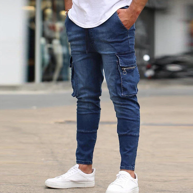 2021 New Autumn Men's Stretch Slim Fit Jeans Casual Fashion Pocket Denim Trousers Daily Men Jeans Street Style Hip Hop Pants BK
2021 New Autumn Men's Stretch Slim Fit Jeans Casual Fashion Pocket Denim Trousers Daily Men Jeans Street Style Hip Hop Pants BK