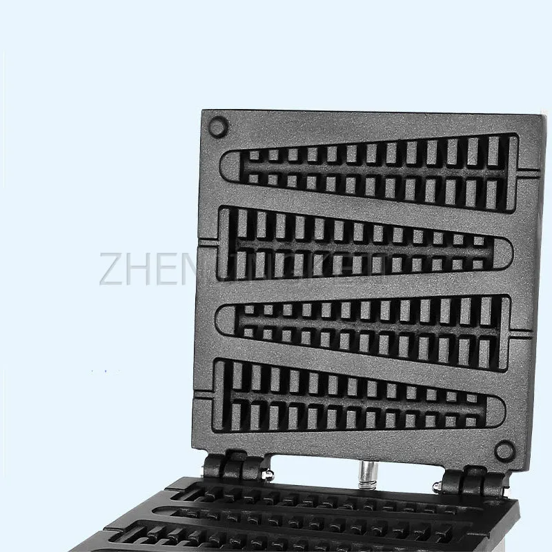 220V Commercial Electro-Thermal Waffle Machine Christmas Tree Shape Waffle Furnace Muffin Machine Six Slice Waffle Maker 1750W 
220V Commercial Electro-Thermal Waffle Machine Christmas Tree Shape Waffle Furnace Muffin Machine Six Slice Waffle Maker 1750W