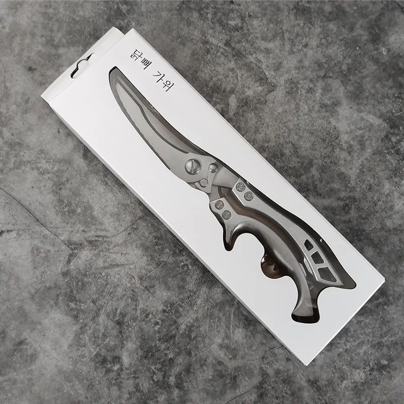 Kitchen Powerful Chicken Bone Scissors Chicken Duck Fish Cutter Shears Cleaver Stainless Steel Scissors Cook Scissors Knife
Kitchen Powerful Chicken Bone Scissors Chicken Duck Fish Cutter Shears Cleaver Stainless Steel Scissors Cook Scissors Knife