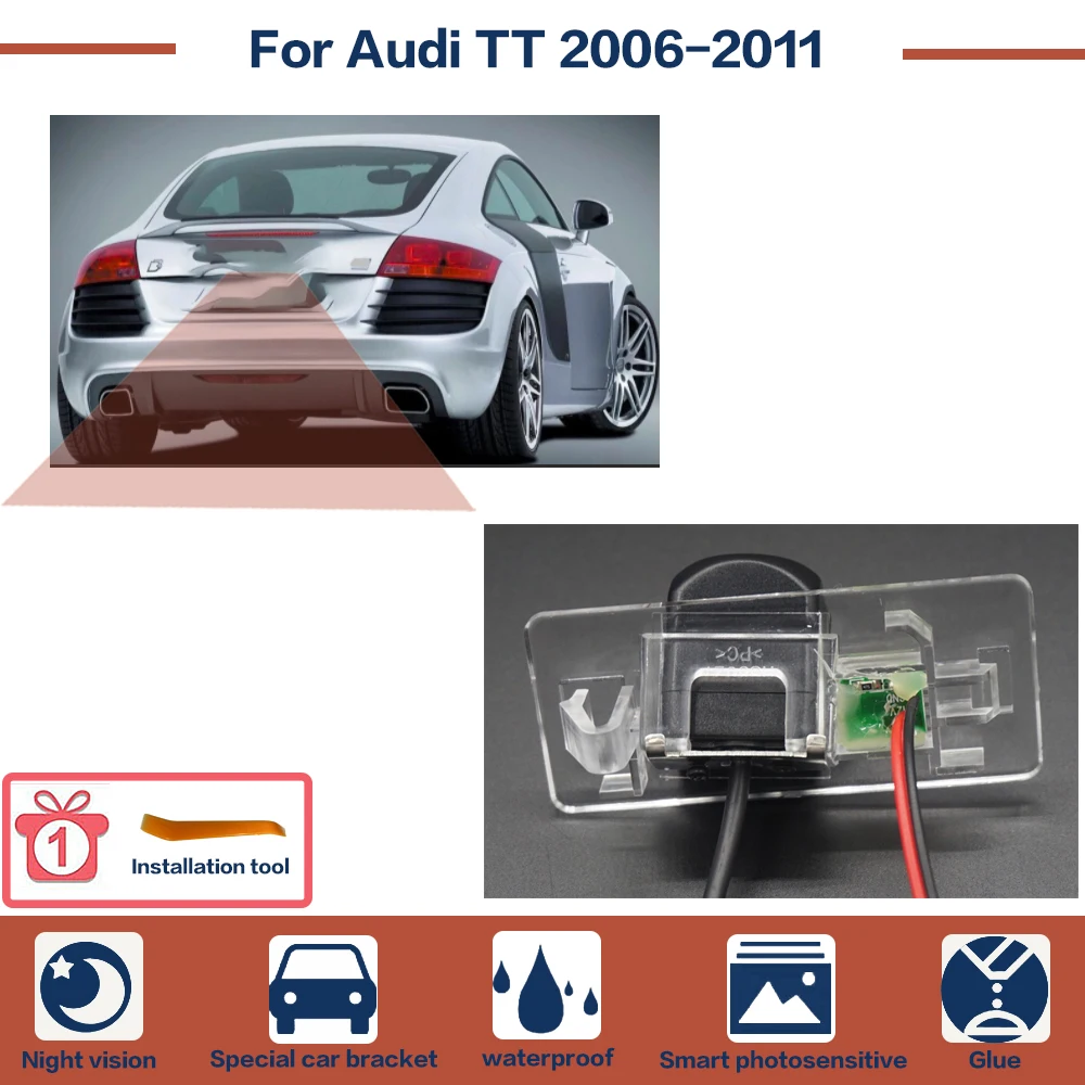 For Audi TT 2006~2011 Car Rear View Reverse Backup Camera Parking HD Night Vision High Quality | CCD + RCA
For Audi TT 2006~2011 Car Rear View Reverse Backup Camera Parking HD Night Vision High Quality | CCD + RCA