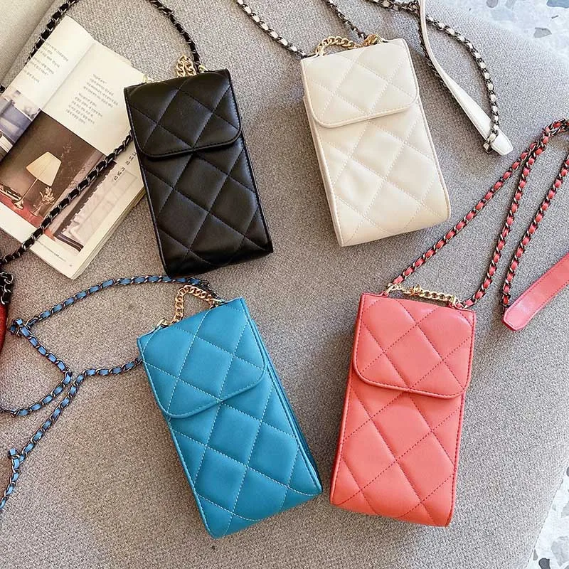 Luxury Coin Purse Lipstick Wallet 3D Lattice Lambskin PU Leather Phone Bags Designer Women Crossbody Cellphone Pouch For 7"Phone
Luxury Coin Purse Lipstick Wallet 3D Lattice Lambskin PU Leather Phone Bags Designer Women Crossbody Cellphone Pouch For 7"Phone