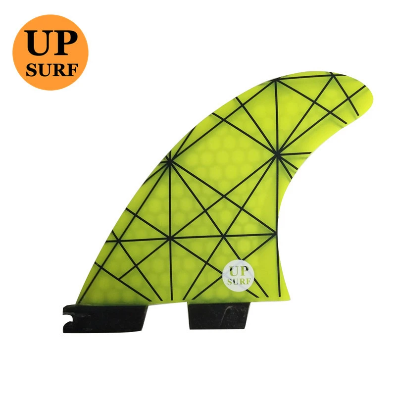 Surf Fin FCS2 G5/G7 thruster Fins upsurf original product Light Blue/yellow/red FCS II Fiberglass new design upsurf fins 
Surf Fin FCS2 G5/G7 thruster Fins upsurf original product Light Blue/yellow/red FCS II Fiberglass new design upsurf fins