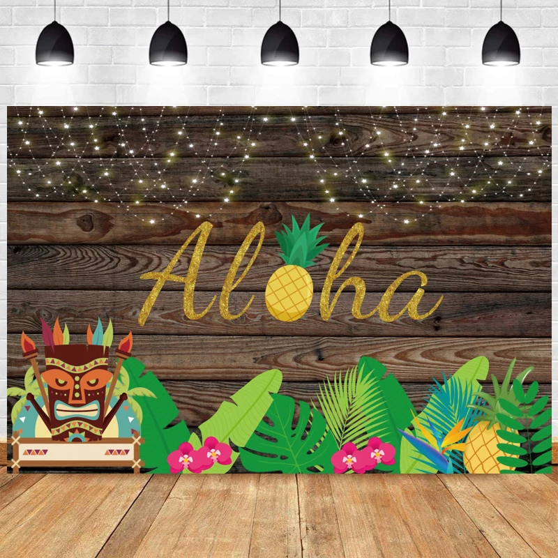 Aloha Photo Backdrop Wood Luau Happy Birthday Party Rustic Tropical Flower Flamingo Photography Background Banner Decoration
Aloha Photo Backdrop Wood Luau Happy Birthday Party Rustic Tropical Flower Flamingo Photography Background Banner Decoration