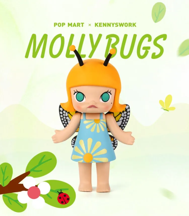 Cute Toys Genuine Molly Insect Series Blind Box Trendy Play Hand-made Decoration Gift
Cute Toys Genuine Molly Insect Series Blind Box Trendy Play Hand-made Decoration Gift