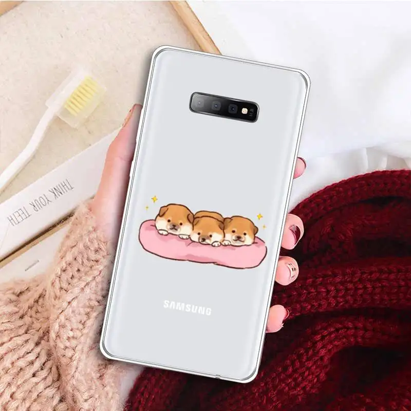 Cute cartoon animal corgi dog Phone Case Transparent For Samsung Galaxy A 71 21s S note 8 9 10 plus 20 ultra
Cute cartoon animal corgi dog Phone Case Transparent For Samsung Galaxy A 71 21s S note 8 9 10 plus 20 ultra