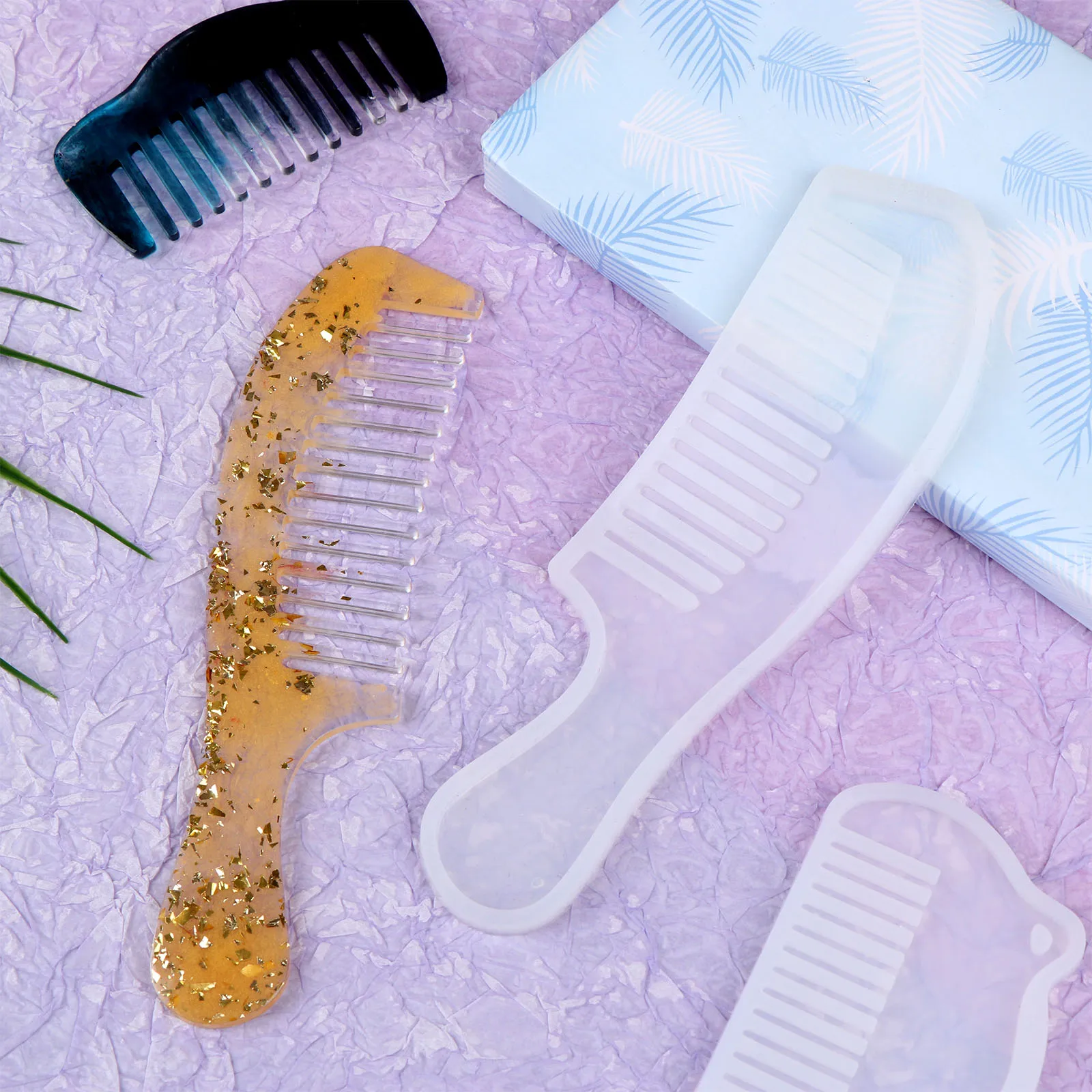 Silicone Comb Mold Resin Diy Casting Mold Jewelry Mould Handcraft Epoxy Resin Mould For Diy Jewelry Craft Supplies Clear Gift 
Silicone Comb Mold Resin Diy Casting Mold Jewelry Mould Handcraft Epoxy Resin Mould For Diy Jewelry Craft Supplies Clear Gift