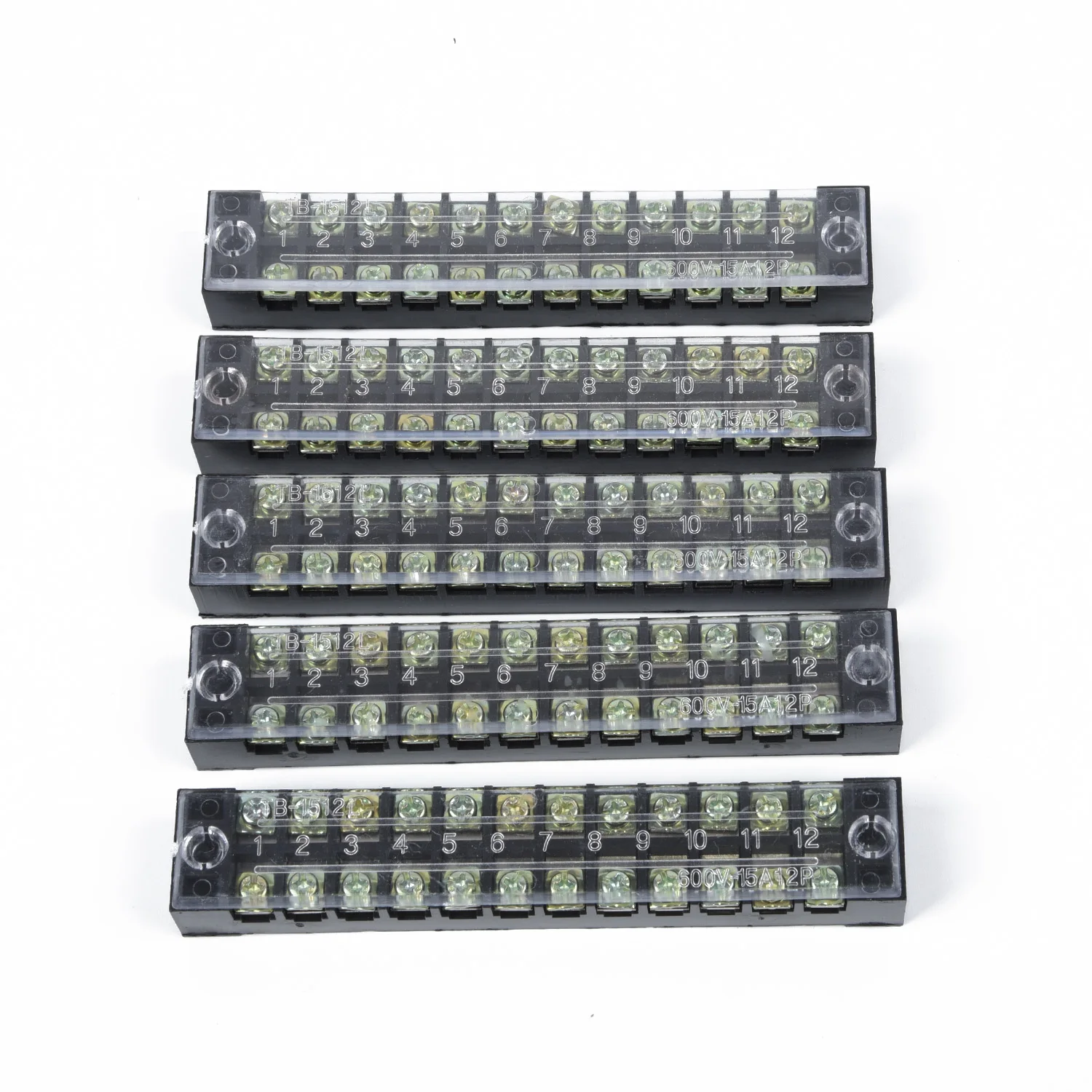 Bus Terminal Block Set 660V 12 Points Electrical Auto Distribution Double Row
Bus Terminal Block Set 660V 12 Points Electrical Auto Distribution Double Row