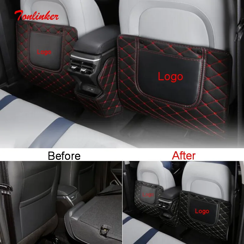 Tonlinker Interior Car Seat Back Anti-Dirty Pad Cover Sticker For GEELY EMGRAND 2022 Car Styling 2/3PCS PU Leather Cover Sticker
Tonlinker Interior Car Seat Back Anti-Dirty Pad Cover Sticker For GEELY EMGRAND 2022 Car Styling 2/3PCS PU Leather Cover Sticker
