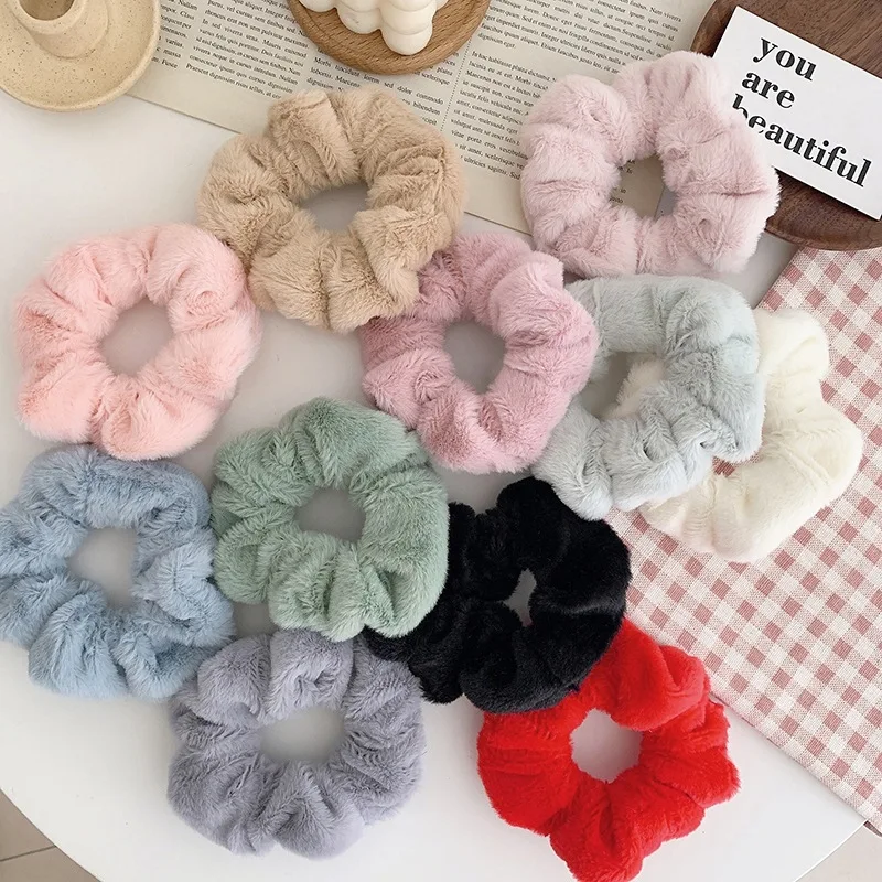 Simple Solid Color Velvet Girl Large Intestine Hair Rope Sweet Rubber Band Headdress Hair Tiesfor Women Fashion Hair Accessories
Simple Solid Color Velvet Girl Large Intestine Hair Rope Sweet Rubber Band Headdress Hair Tiesfor Women Fashion Hair Accessories