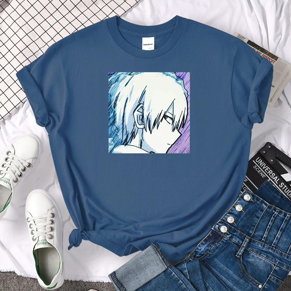 Tee Shirt Women Anime My Hero Academia Bakugou Katsuki Print Tee Woman Oversize O-Neck Tops Manga Graphic Lady All-Match T Shirt
Tee Shirt Women Anime My Hero Academia Bakugou Katsuki Print Tee Woman Oversize O-Neck Tops Manga Graphic Lady All-Match T Shirt