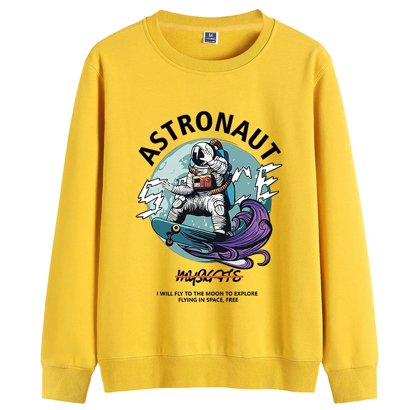 Skateboard Astronaut Print Hoodie Warm Wool Loose Sport Long Sleeve Pullover Harajuku Hip Hop Streetwear Women Men Clothing S-4X
Skateboard Astronaut Print Hoodie Warm Wool Loose Sport Long Sleeve Pullover Harajuku Hip Hop Streetwear Women Men Clothing S-4X