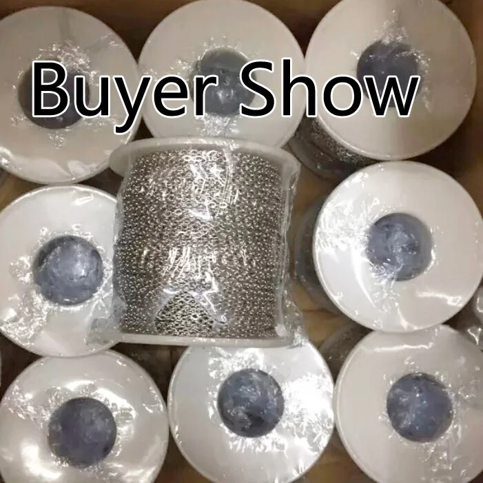 5meters 50m Stainless Steel silver/Gold Link Chain Necklace Bulk Cable 1.5/2/2.5mm Width Jewelry Making Findings DIY Supplies
5meters 50m Stainless Steel silver/Gold Link Chain Necklace Bulk Cable 1.5/2/2.5mm Width Jewelry Making Findings DIY Supplies