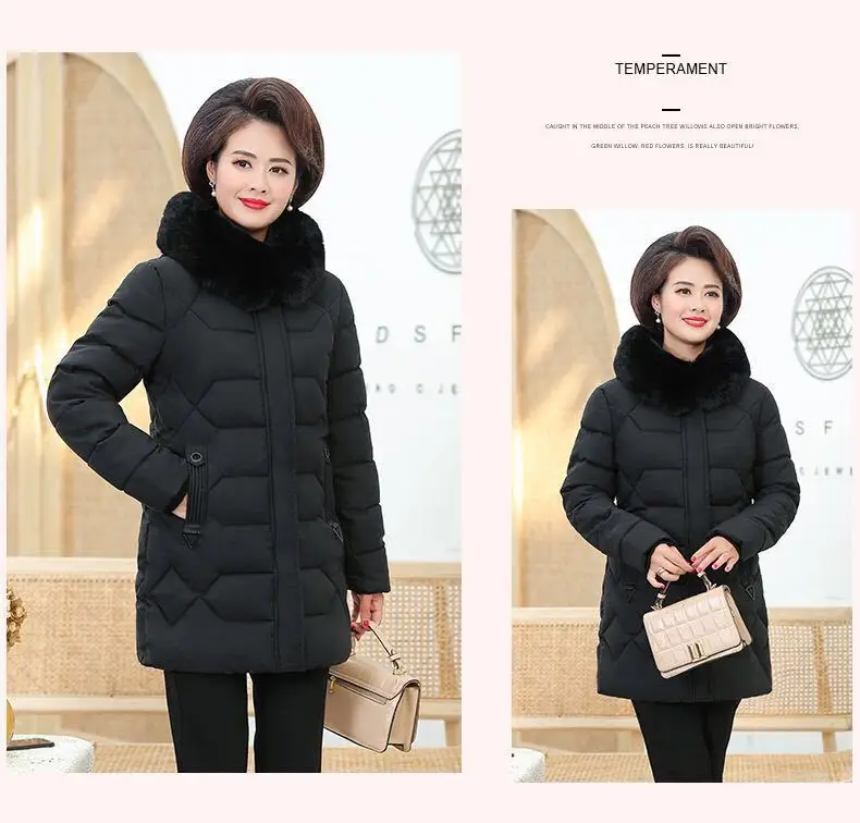 winter women parka down cotton warm coat 2020 new fashion big fur collar slim fit Tops coats gray parka jacket Outwear femme 5XL
winter women parka down cotton warm coat 2020 new fashion big fur collar slim fit Tops coats gray parka jacket Outwear femme 5XL
