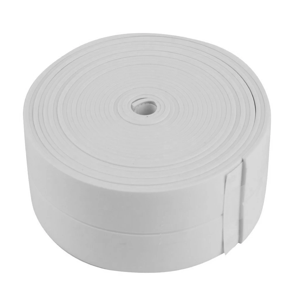 Bathroom Stickers Shower Sink Bath Sealing Strip Tape White PVC Self adhesive Waterproof Wall Sticker for Bathroom Kitchen
Bathroom Stickers Shower Sink Bath Sealing Strip Tape White PVC Self adhesive Waterproof Wall Sticker for Bathroom Kitchen