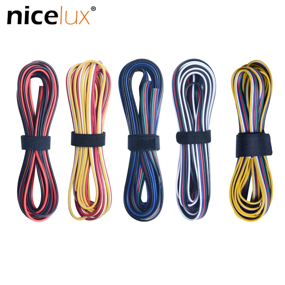 2pin 3pin 4pin 5pin 6pin 22/20AWG PVC Extension Electric Wire Insulated Cable LED Connector for 5050 3528 RGBW RGB CCT LED Stirp
2pin 3pin 4pin 5pin 6pin 22/20AWG PVC Extension Electric Wire Insulated Cable LED Connector for 5050 3528 RGBW RGB CCT LED Stirp