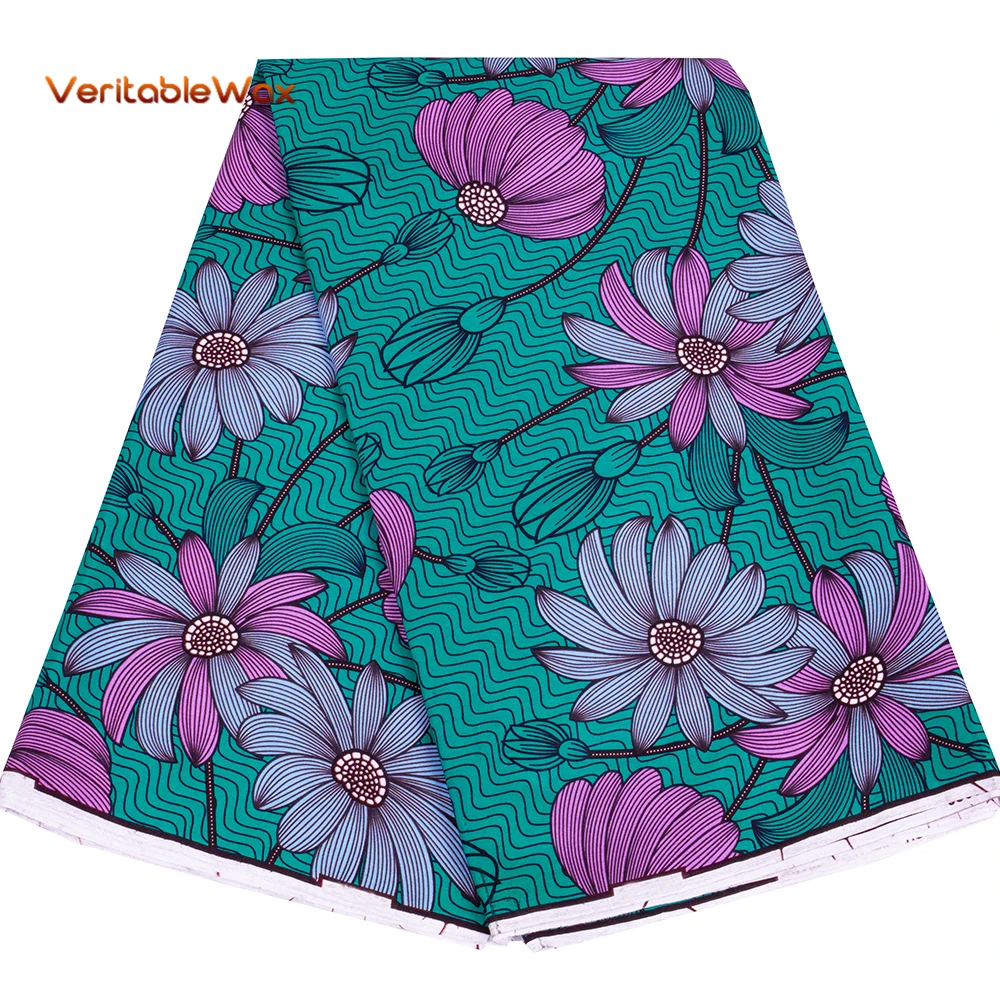 Fashion Ankara African Printed Wax Fabric 100% Cotton High Real Wax Pagne For Party Dress Sewing Crafts Loincloth Tissu 40FS1409
Fashion Ankara African Printed Wax Fabric 100% Cotton High Real Wax Pagne For Party Dress Sewing Crafts Loincloth Tissu 40FS1409