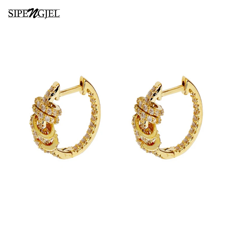 fashion cubic zircon Buckle Earrings Big Geometric Delicate Circle hoop Earring for women Jewelry 2021 
fashion cubic zircon Buckle Earrings Big Geometric Delicate Circle hoop Earring for women Jewelry 2021
