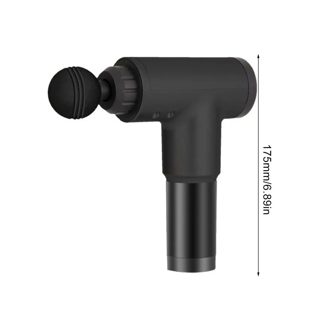 Black Physiotherapy Muscle Massage Gun Health Massage Deep Relaxation Device High Frequency Vibration Impact Fascia Gun
Black Physiotherapy Muscle Massage Gun Health Massage Deep Relaxation Device High Frequency Vibration Impact Fascia Gun
