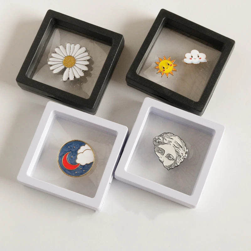 Badge Storage Box Transparent Dust-proof Medal Jewelry Box Large Capacity Brooch Wall Display Frame Pin Gift Box Collection
Badge Storage Box Transparent Dust-proof Medal Jewelry Box Large Capacity Brooch Wall Display Frame Pin Gift Box Collection