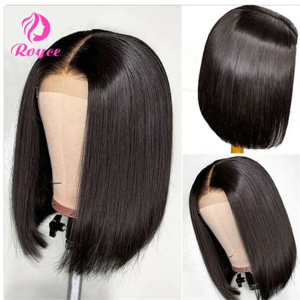 Bob Straight Human Hair Wigs 4x4 Lace Closure Wig Short Bob Wig Lace Front Wig Pre-Plucked Brazilian Remy Hair Wig For Woman
Bob Straight Human Hair Wigs 4x4 Lace Closure Wig Short Bob Wig Lace Front Wig Pre-Plucked Brazilian Remy Hair Wig For Woman