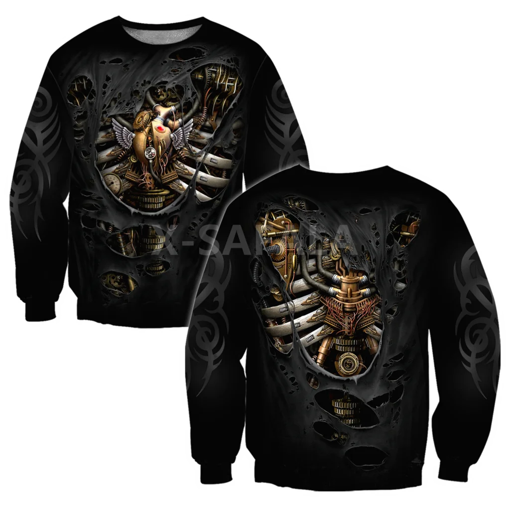 Steampunk Mechanic Skull 3D Print Spring Autumn Hoodie Man Women Harajuku Outwear Zipper Pullover Sweatshirt Casual Unisex
Steampunk Mechanic Skull 3D Print Spring Autumn Hoodie Man Women Harajuku Outwear Zipper Pullover Sweatshirt Casual Unisex