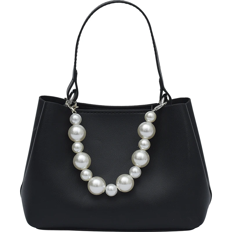 Pearl chain bag 2021 new trendy hand-held handbag summer high-quality wild western style one-shoulder messenger bucket bag
Pearl chain bag 2021 new trendy hand-held handbag summer high-quality wild western style one-shoulder messenger bucket bag