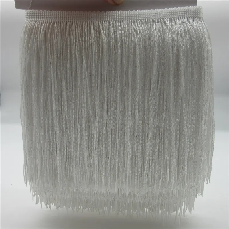 Wholesale 5-10metros/lot 20cm Wide White Tassel Trim Lace Fringe for DIY Decoration Latin Curtain Ribbon
Wholesale 5-10metros/lot 20cm Wide White Tassel Trim Lace Fringe for DIY Decoration Latin Curtain Ribbon