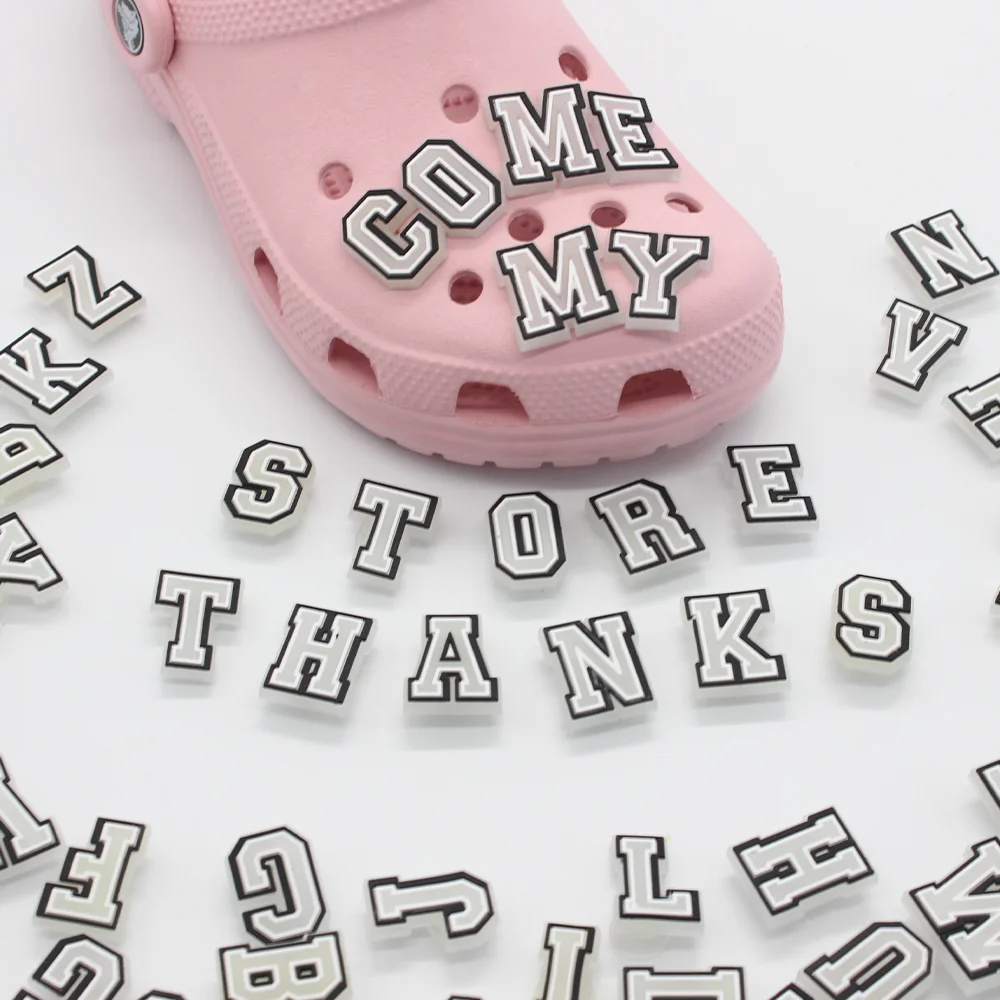 1pc 26 Luminous English Letters Shoe Charms Decoration Garden Sandals Garden Shoe Buckles Accessories Friend Party X-mas Gifts
1pc 26 Luminous English Letters Shoe Charms Decoration Garden Sandals Garden Shoe Buckles Accessories Friend Party X-mas Gifts