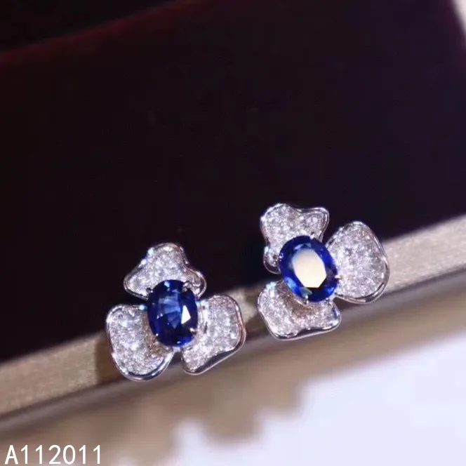 KJJEAXCMY Fine Jewelry 925 Sterling Silver Inlaid Natural Sapphire Female Earrings Ear Studs Exquisite Support Test Hot Selling
KJJEAXCMY Fine Jewelry 925 Sterling Silver Inlaid Natural Sapphire Female Earrings Ear Studs Exquisite Support Test Hot Selling