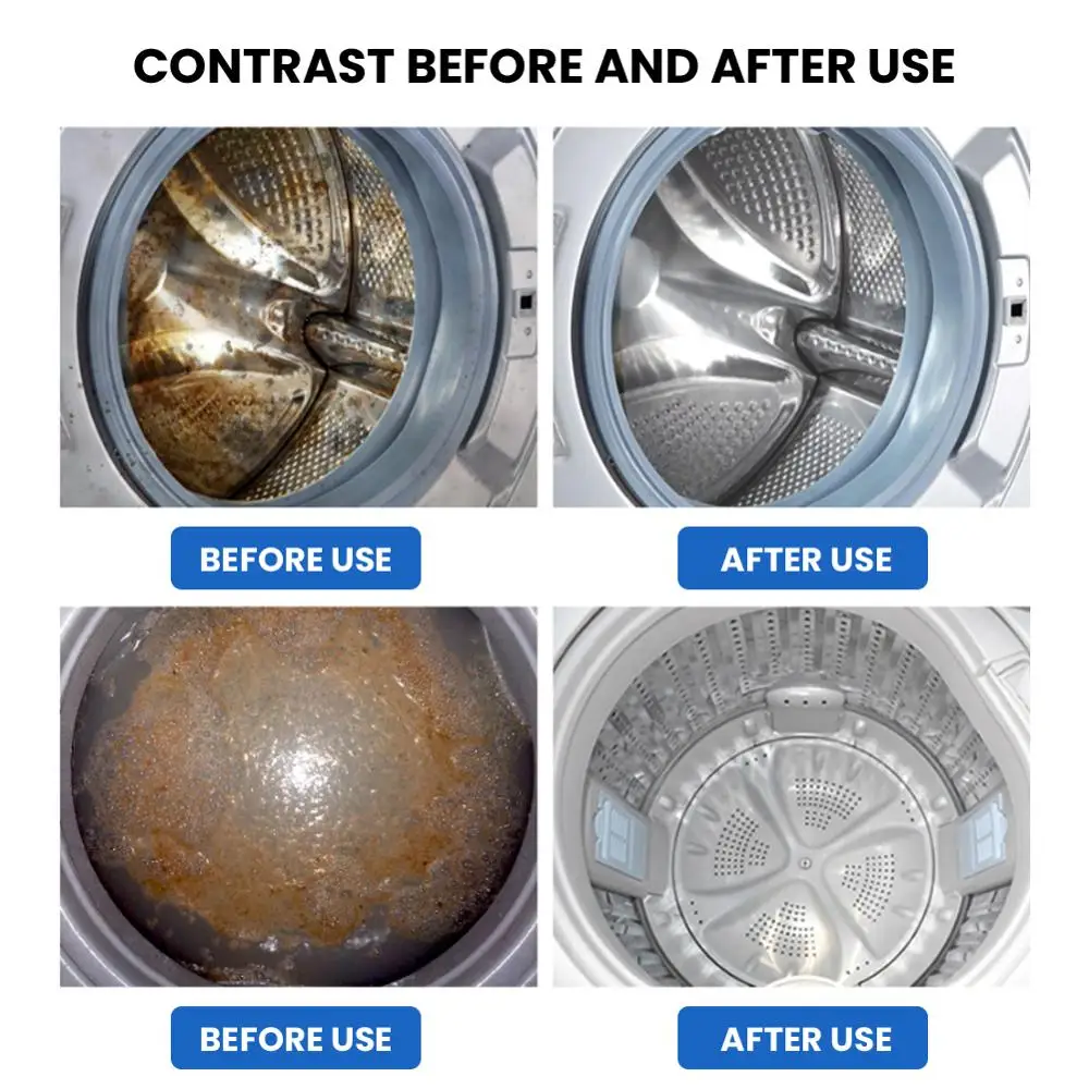 1/5/10 pcs Useful Washing Machine Cleaner Descaler Deep Cleaning Remover Deodorant Durable Multifunctional Laundry Supplies drop
1/5/10 pcs Useful Washing Machine Cleaner Descaler Deep Cleaning Remover Deodorant Durable Multifunctional Laundry Supplies drop