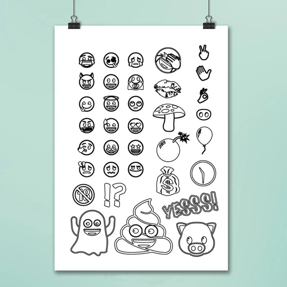 Mood expression Clear Stamps For DIY Scrapbooking/Card Making/Album Decorative Rubber Stamp Crafts
Mood expression Clear Stamps For DIY Scrapbooking/Card Making/Album Decorative Rubber Stamp Crafts