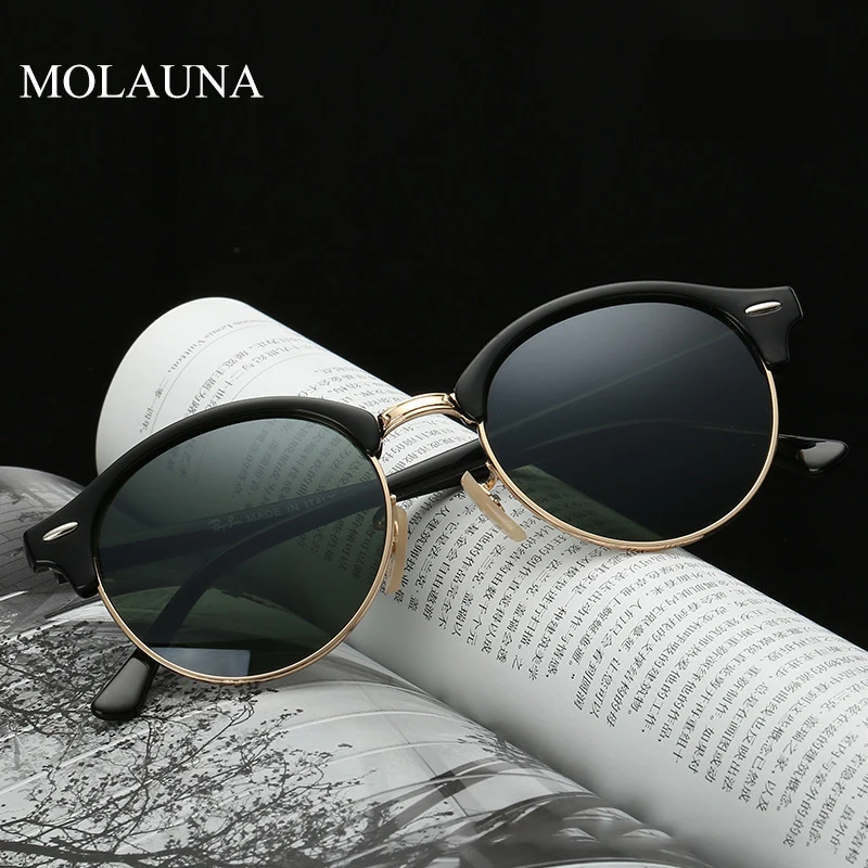 2021 Polarized Sunglasses Men Women Brand Designer Retro Round Sun Glasses Vintage Male Female Goggles Oculos Gafas De Sol UV400
2021 Polarized Sunglasses Men Women Brand Designer Retro Round Sun Glasses Vintage Male Female Goggles Oculos Gafas De Sol UV400