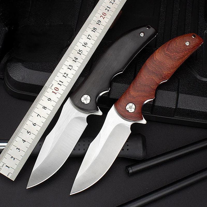 Outdoor Folding Knife Bearing Quick Opening Folding Knife 9CR18MOV High Hardness Sharp Folding Knife Camping EDC Tactical Knife
Outdoor Folding Knife Bearing Quick Opening Folding Knife 9CR18MOV High Hardness Sharp Folding Knife Camping EDC Tactical Knife