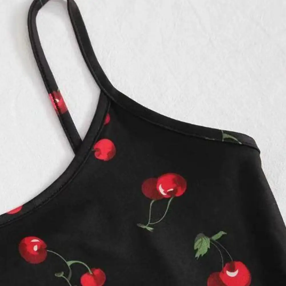 Cherry Print Crop Top Summer Women Sexy Camisole Vest Sleeveless Cool Streetwear Club High Street Female Casual Tank Tops
Cherry Print Crop Top Summer Women Sexy Camisole Vest Sleeveless Cool Streetwear Club High Street Female Casual Tank Tops