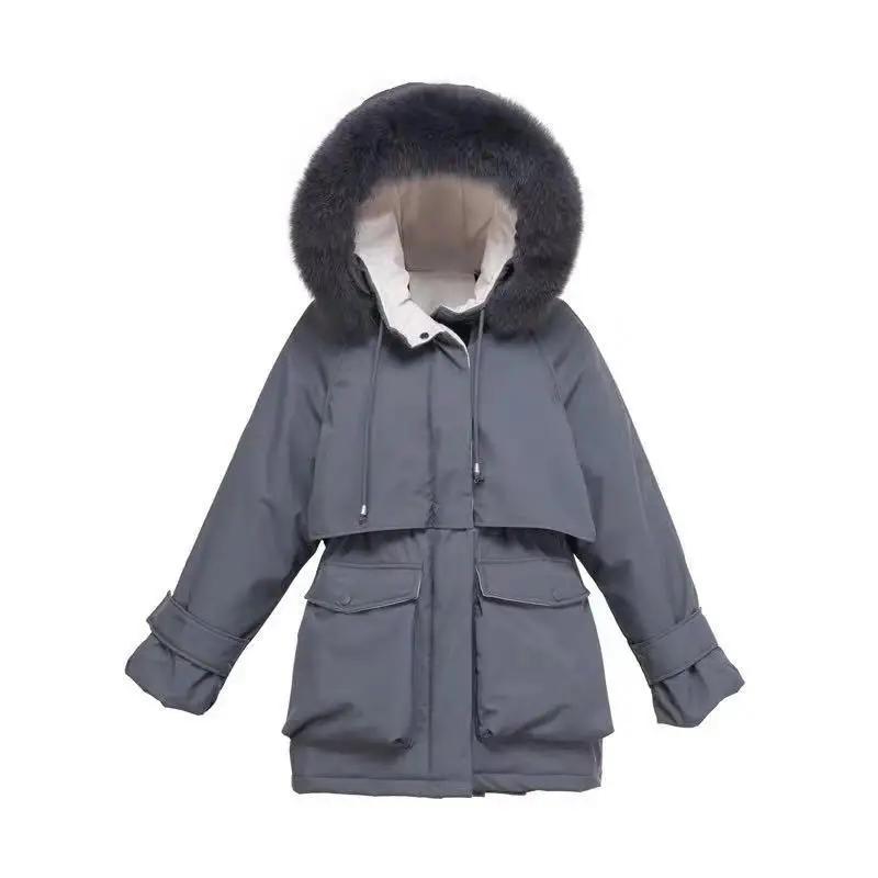New Winter Women Big Real Fox Fur Collar Oversize Down Long Coat Female Thick Warm Hooded White Duck Down Jacket Parka
New Winter Women Big Real Fox Fur Collar Oversize Down Long Coat Female Thick Warm Hooded White Duck Down Jacket Parka